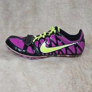 NIKE ZOOM RIVAL S TRACK AND FIELD SPRINT CLEAT SHOES, SIZE 9